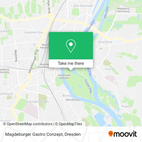 Карта Magdeburger Gastro Conzept