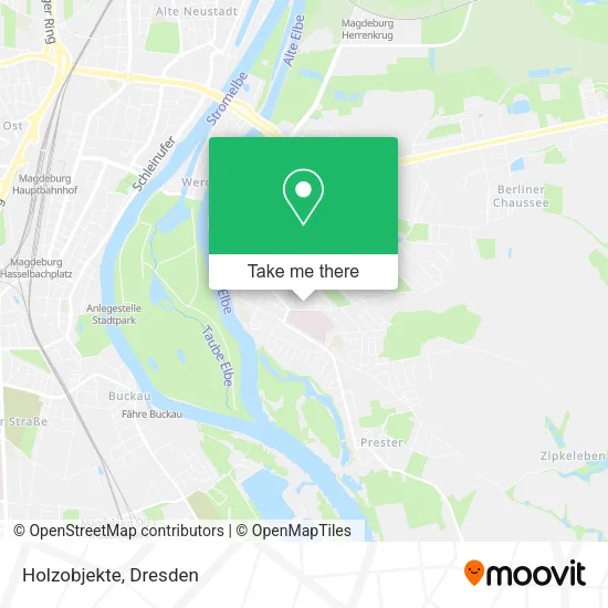 Карта Holzobjekte