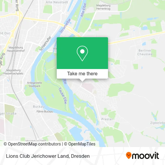 Карта Lions Club Jerichower Land