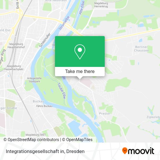Карта Integrationsgesellschaft in