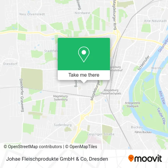 Johae Fleischprodukte GmbH & Co map