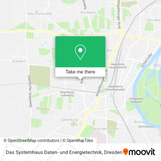 Карта Das Systemhaus Daten- und Energietechnik