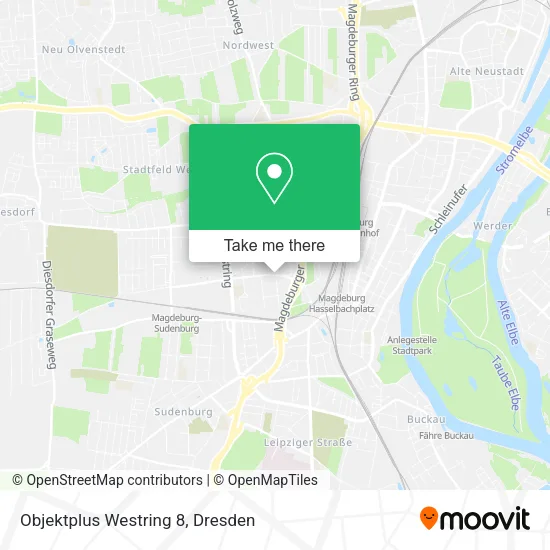 Карта Objektplus Westring 8