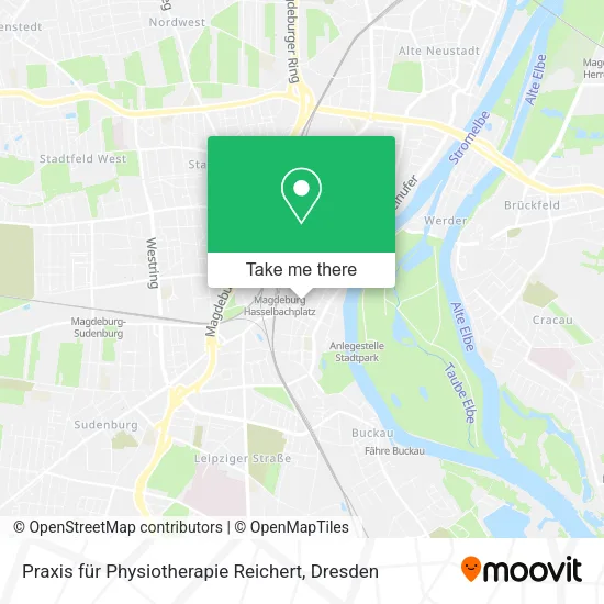 Карта Praxis für Physiotherapie Reichert