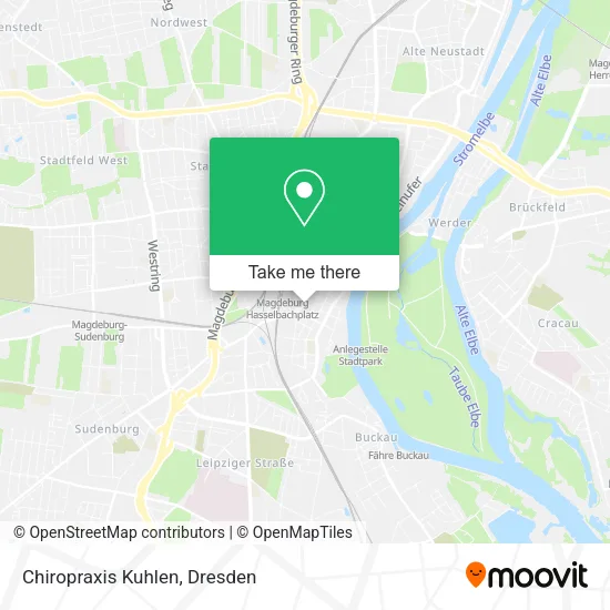 Карта Chiropraxis Kuhlen