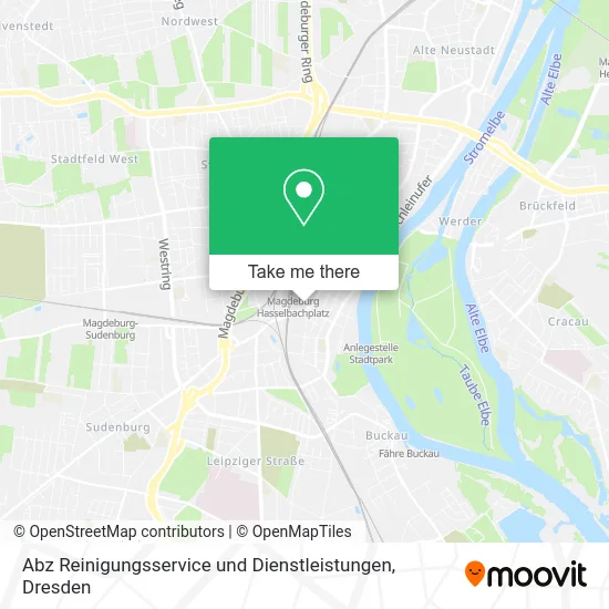 Карта Abz Reinigungsservice und Dienstleistungen