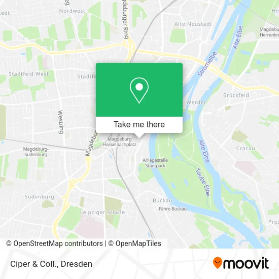 Карта Ciper & Coll.