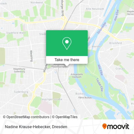 Карта Nadine Krause-Hebecker