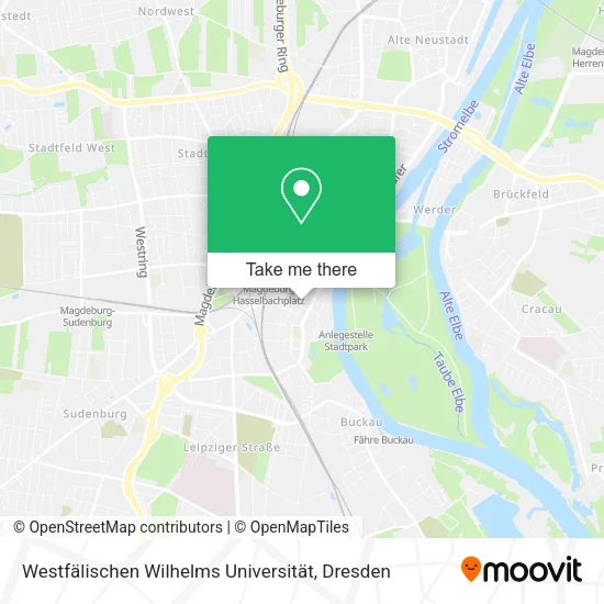 Карта Westfälischen Wilhelms Universität
