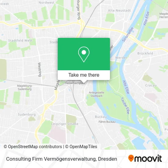 Карта Consulting Firm Vermögensverwaltung