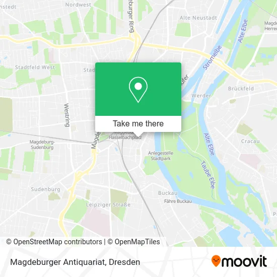 Карта Magdeburger Antiquariat