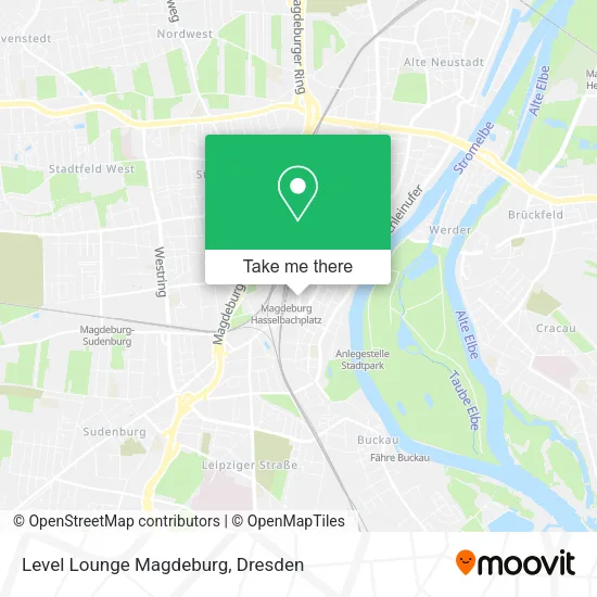 Карта Level Lounge Magdeburg
