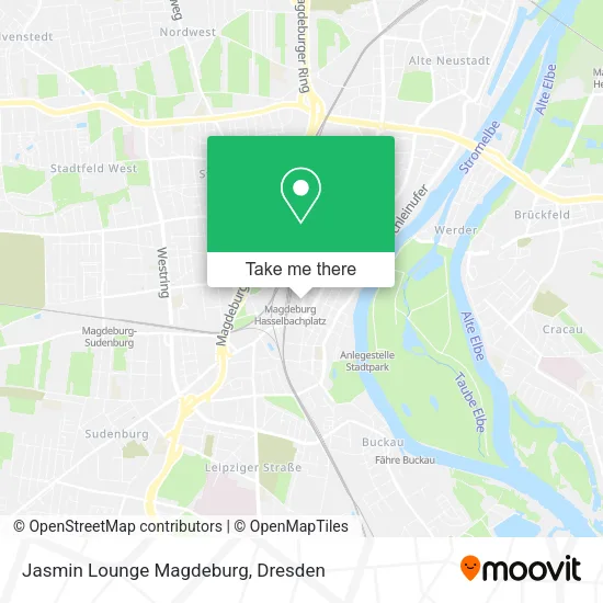 Карта Jasmin Lounge Magdeburg
