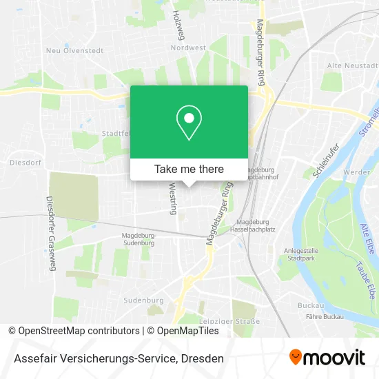 Карта Assefair Versicherungs-Service