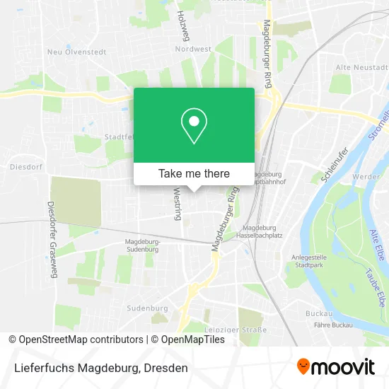Карта Lieferfuchs Magdeburg
