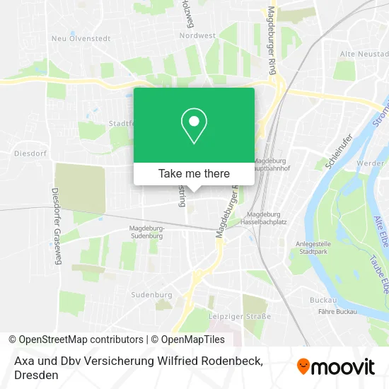 Карта Axa und Dbv Versicherung Wilfried Rodenbeck