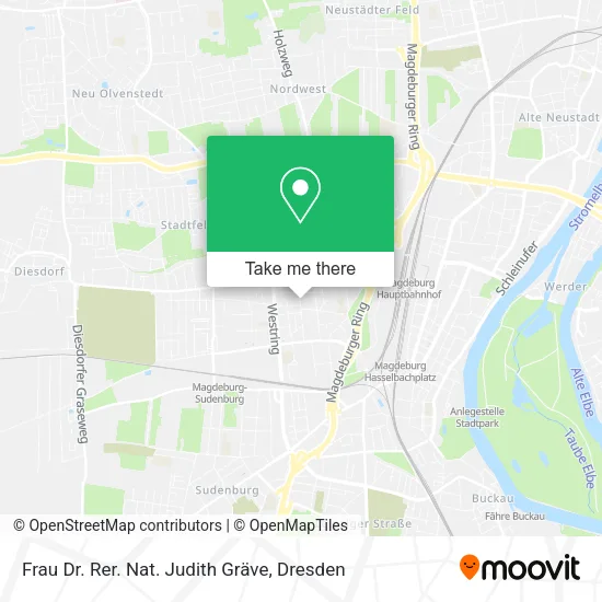 Карта Frau Dr. Rer. Nat. Judith Gräve