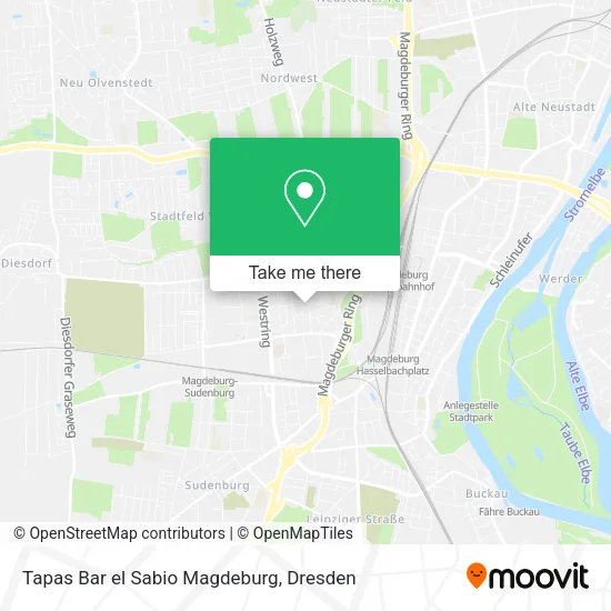Карта Tapas Bar el Sabio Magdeburg