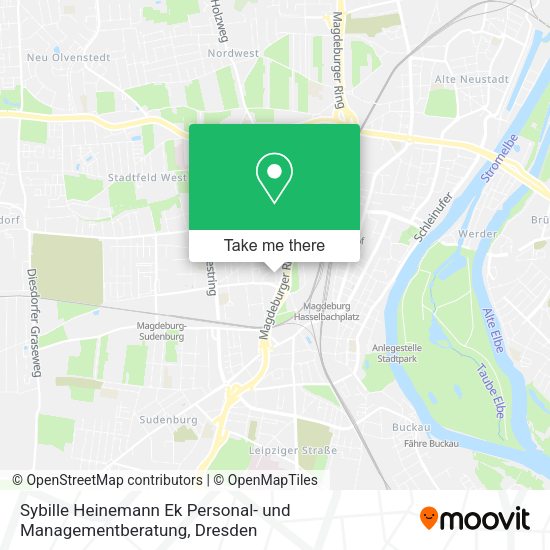 Карта Sybille Heinemann Ek Personal- und Managementberatung