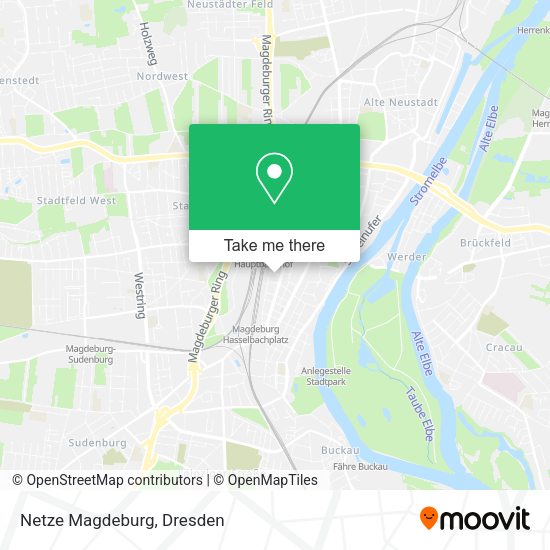 Карта Netze Magdeburg