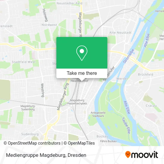 Карта Mediengruppe Magdeburg