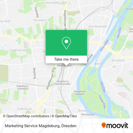 Карта Marketing Service Magdeburg