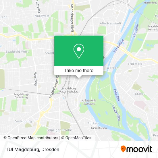 Карта TUI Magdeburg