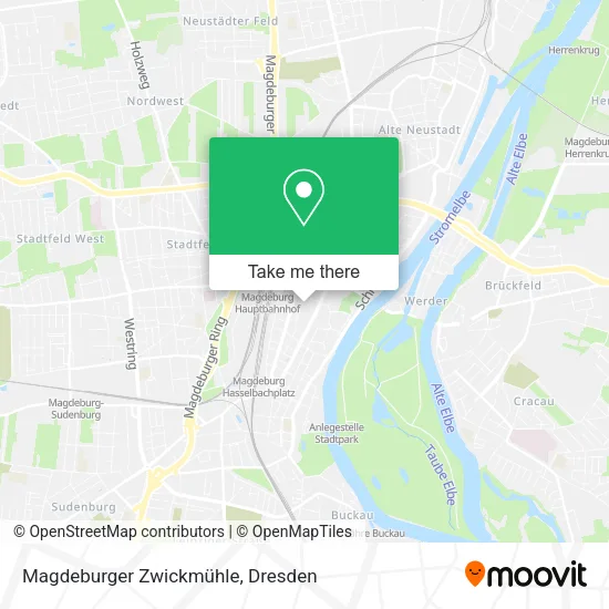 Карта Magdeburger Zwickmühle