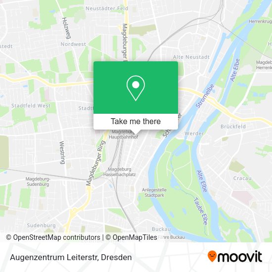 Карта Augenzentrum Leiterstr