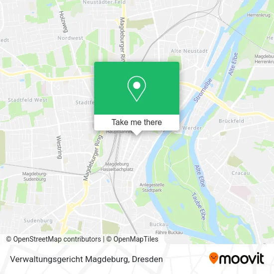 Карта Verwaltungsgericht Magdeburg