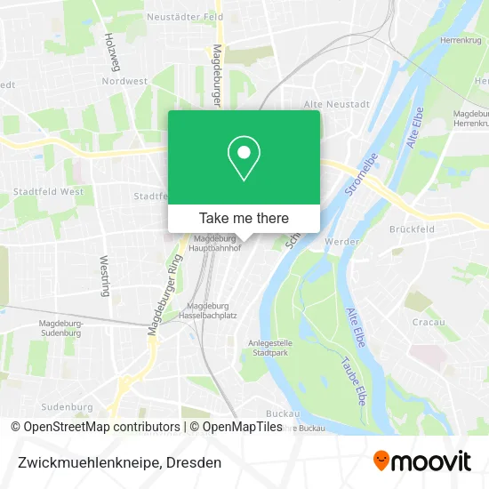 Карта Zwickmuehlenkneipe