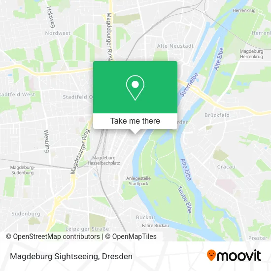 Карта Magdeburg Sightseeing