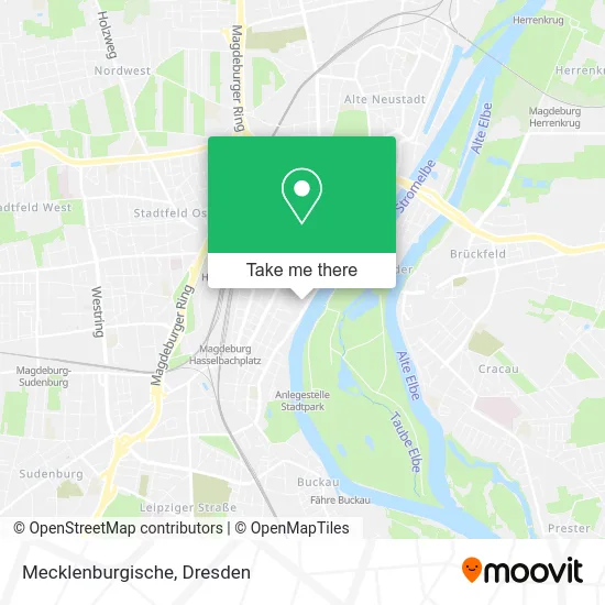 Карта Mecklenburgische