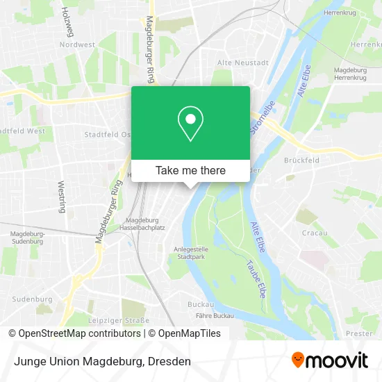 Карта Junge Union Magdeburg