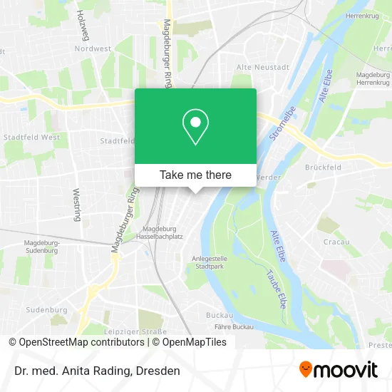 Карта Dr. med. Anita Rading