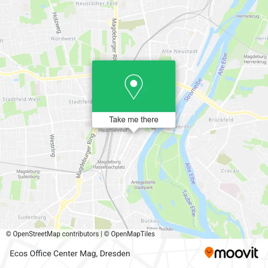 Карта Ecos Office Center Mag