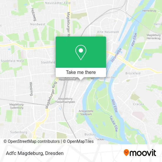 Карта Adfc Magdeburg