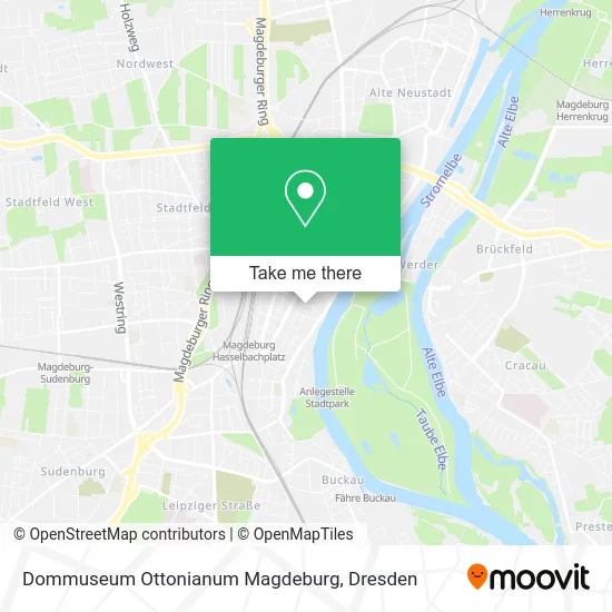 Карта Dommuseum Ottonianum Magdeburg
