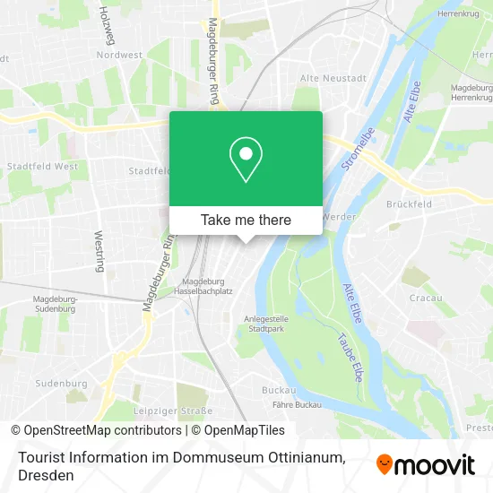 Карта Tourist Information im Dommuseum Ottinianum