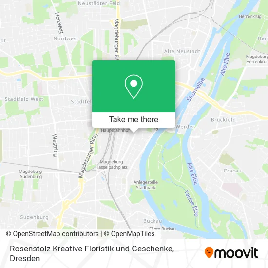 Карта Rosenstolz Kreative Floristik und Geschenke