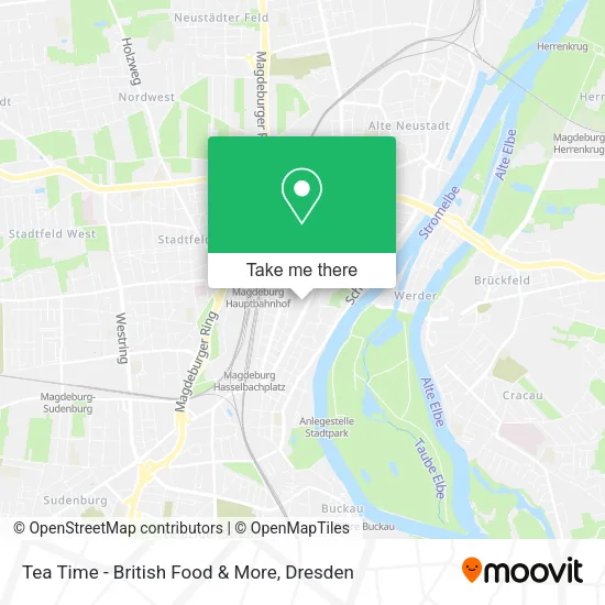 Карта Tea Time - British Food & More