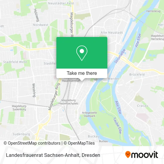 Карта Landesfrauenrat Sachsen-Anhalt