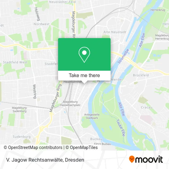 Карта V. Jagow Rechtsanwälte