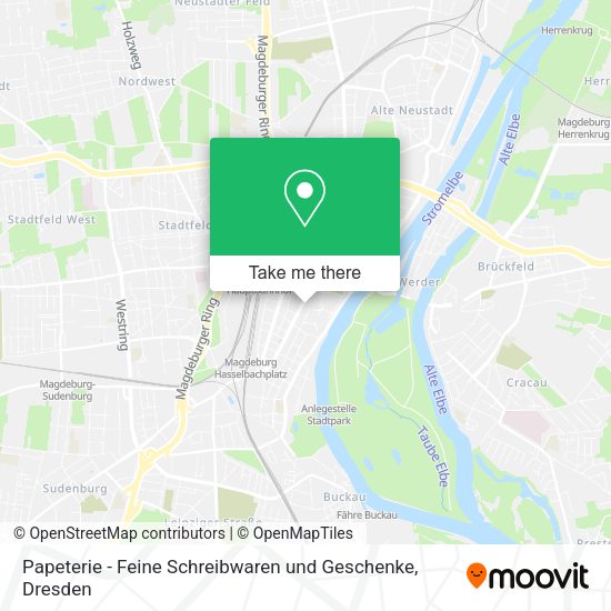 Карта Papeterie - Feine Schreibwaren und Geschenke