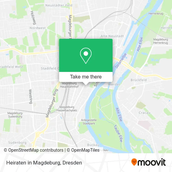 Карта Heiraten in Magdeburg
