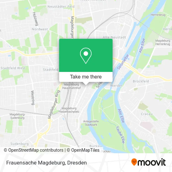 Карта Frauensache Magdeburg