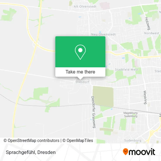 Карта Sprachgefühl