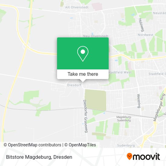 Карта Bitstore Magdeburg