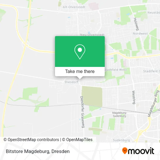 Карта Bitstore Magdeburg