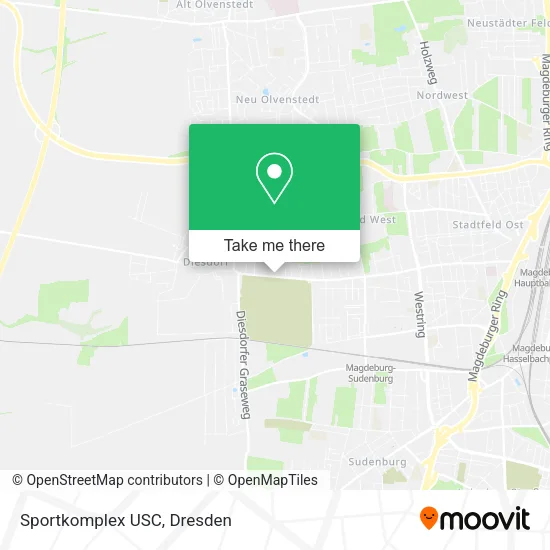 Карта Sportkomplex USC